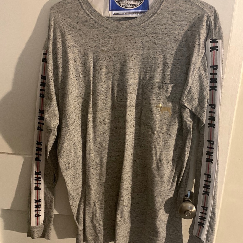 PINK LONG SLEEV TEE